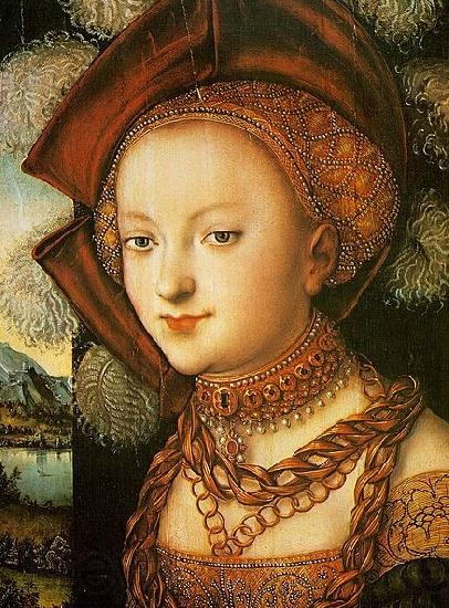 Lucas Cranach Salome Spain oil painting art